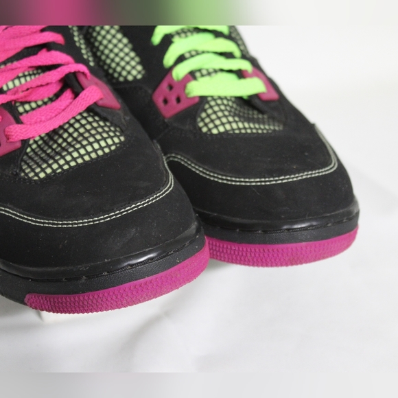 Nike Air Jordan 4 Retro GS "Fuchsia," cir. 2015, 8.5Y (10.5 women's) - Picture 7 of 16